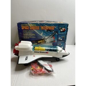 Vintage Space Shuttle Enterprise Toy Boxed Toys  w/ Construct Accessories - READ